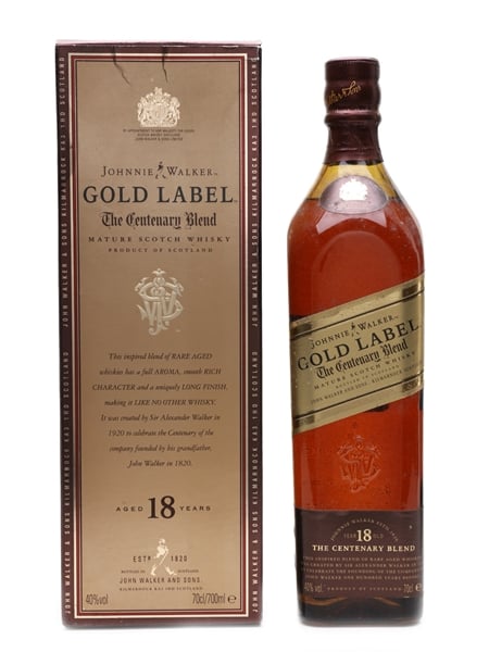 Johnnie Walker Gold Label 18 Year Old The Centenary Blend 70cl / 40%