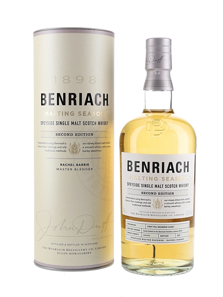 Benriach Malting Season Second Edition Bottled 2022 70cl / 48.9%