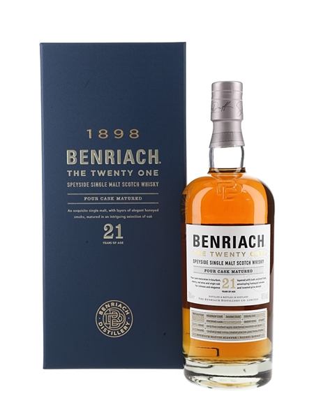 Benriach 21 Year Old Four Cask Matured Bottled 2023 70cl / 46%