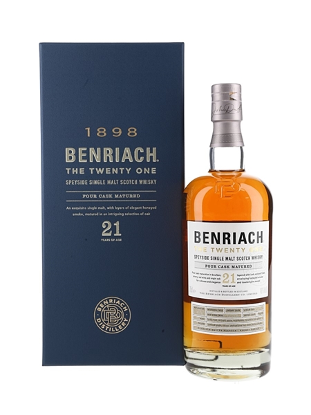 Benriach 21 Year Old Four Cask Matured Bottled 2023 70cl / 46%