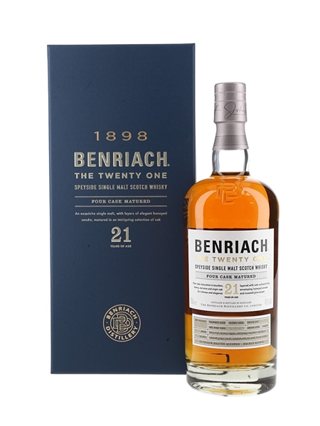Benriach 21 Year Old Four Cask Matured Bottled 2023 70cl / 46%