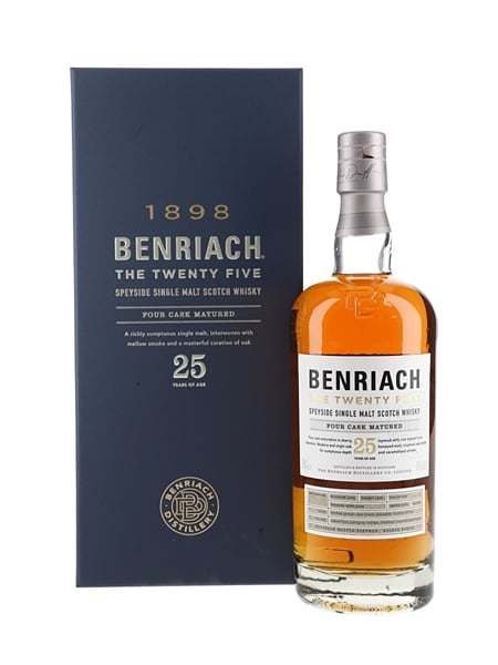 Benriach 25 Year Old Bottled 2023 - Four Cask Matured 70cl / 46%