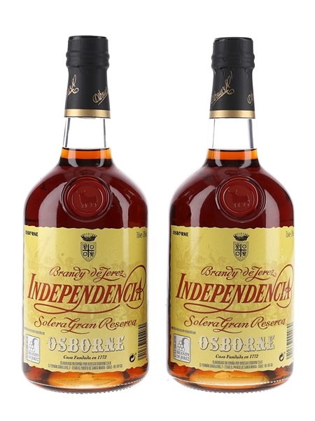 Osborne Independencia Brandy Solera Gran Reserva 2 x 70cl / 36%
