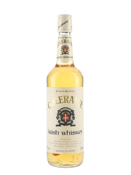 Coleraine Irish Whiskey Bottled 1990s 70cl / 40%
