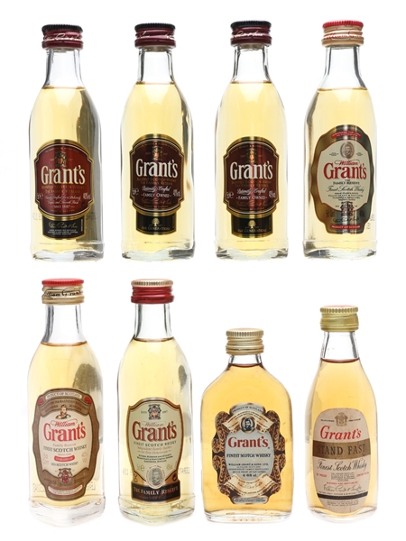 Grant's  8 x 5cl