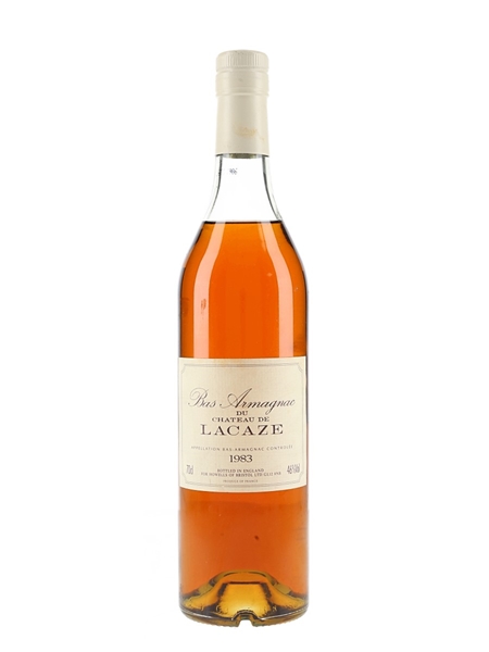 Chateau De Lacaze 1983 Bas Armagnac Howells Of Bristol 70cl / 46%