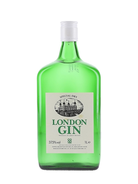 Co-op Special Dry London Gin Bottled 1990s 100cl / 37.5%