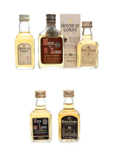 House Of Lords  5 x 5cl