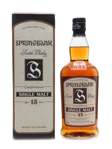 Springbank 15 Year Old Old Presentation 70cl / 46%