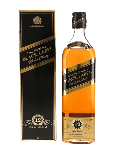 Johnnie Walker Black Label Extra Special 12 Year Old Bottled 1990s 70cl / 40%
