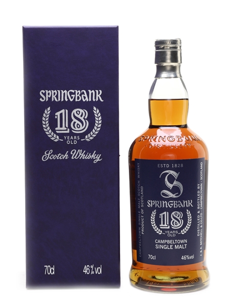 Springbank 18 Year Old First Edition 70cl / 46%