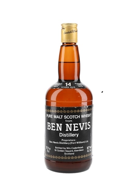 Ben Nevis 1965 14 Year Old Bottled 1979 - Cadenhead's 75cl / 45.7%
