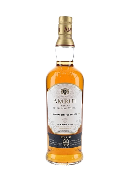 Amrut 2014 Special Limited Edition Bottled 2020 - Ex Rum Cask 75cl / 60%