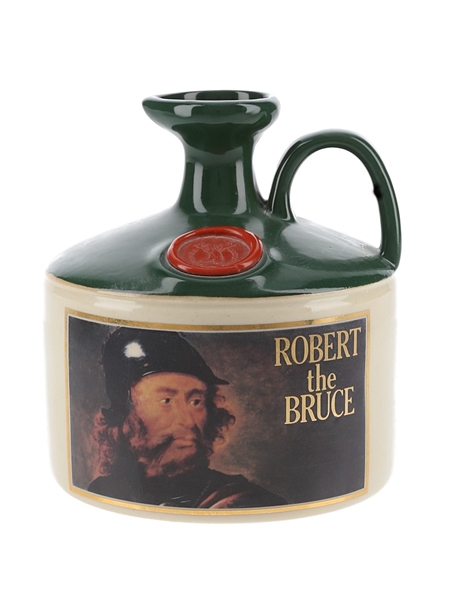 Glenfiddich Scottish Royalty Ceramic Jug Bottled 1980s - Robert The Bruce 75cl / 43%