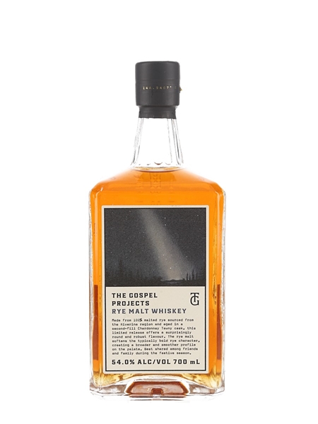 The Gospel Projects Rye Malt Whiskey  70cl / 54%