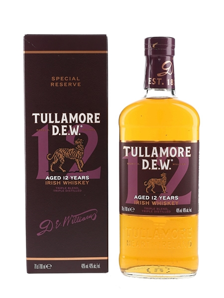 Tullamore Dew 12 Year Old Bottled 2024 70cl / 40%