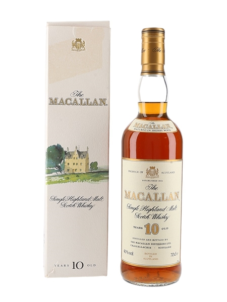 Macallan 10 Year Old Bottled 1990s 70cl / 40%