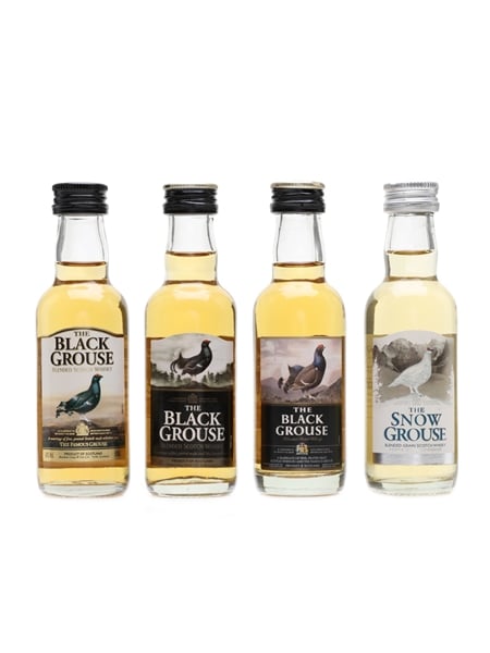 Black Grouse & Snow Grouse  4 x 5cl