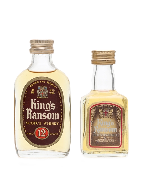 King's Ransom 12 Year Old  2 x 5cl