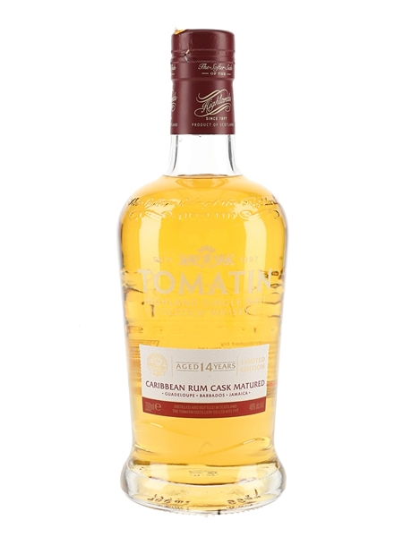 Tomatin 14 Year Old Caribbean Rum Cask 70cl / 46%