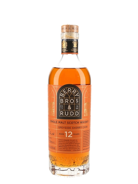 Berry Bros & Rudd 12 Year Old Speyside Sherry Cask 70cl / 45.3%