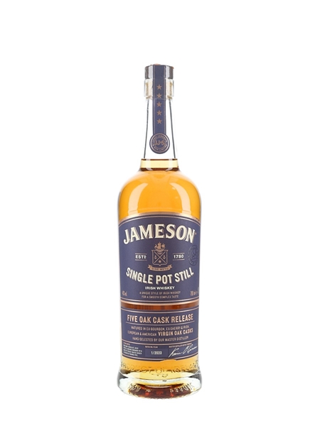 Jameson Five Oak Cask Release  70cl / 46%