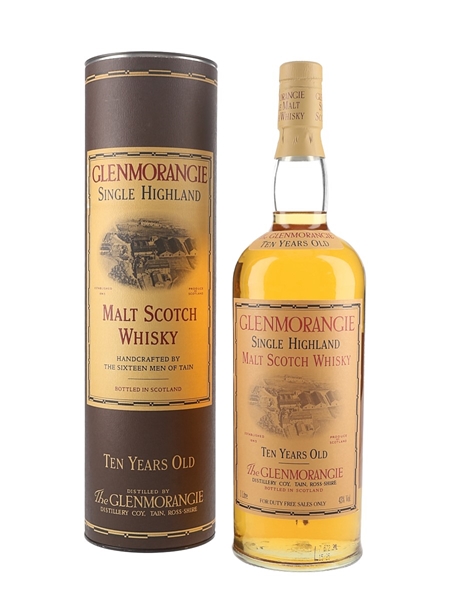Glenmorangie 10 Year Old Bottled 1990s 100cl / 43%