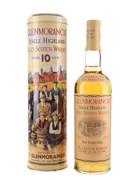 Glenmorangie 10 Year Old Bottled 1990s - 16 Men Of Tain Tin 70cl / 40%