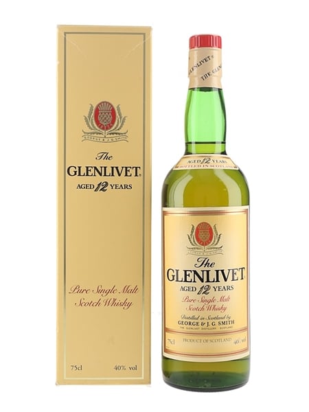 Glenlivet 12 Year Old Bottled 1980s 70cl / 40%