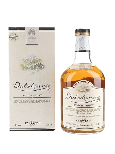 Dalwhinnie 15 Year Old Bottled 1980s-1990s 100cl / 43%