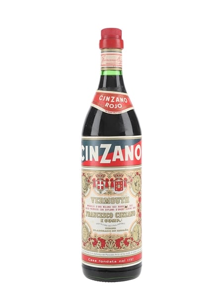 Cinzano Rojo Vermouth Bottled 1970s 93cl / 16%