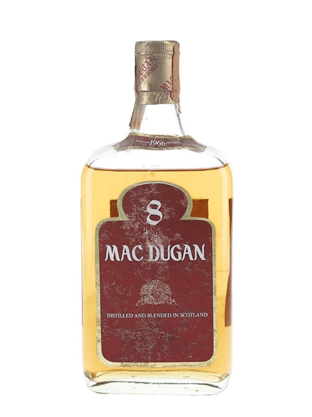 Mac Dugan 1966 8 Year Old Bottled 1970s 75cl