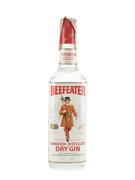 Beefeater London Dry Gin Bottled 1980s - Pedro Domecq 75cl / 43%