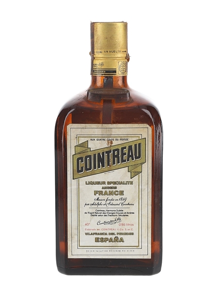 Cointreau Liqueur Bottled 1970s-1980s - Spain 85cl / 40%