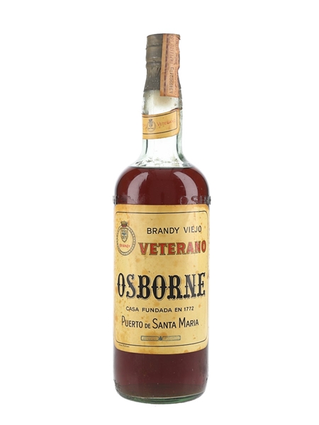 Osborne Veterano Brandy Bottled 1960s-1970s 100cl / 40%