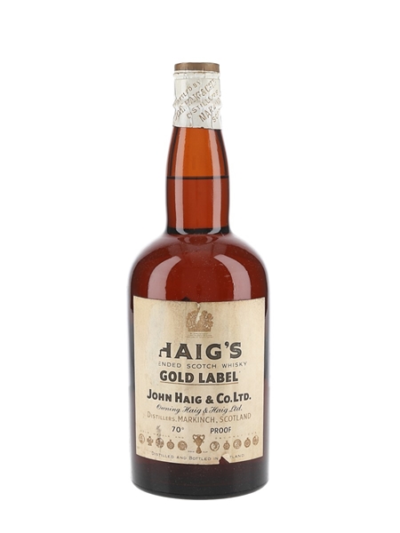 Haig's Gold Label Spring Cap Bottled 1960s 75cl / 40%