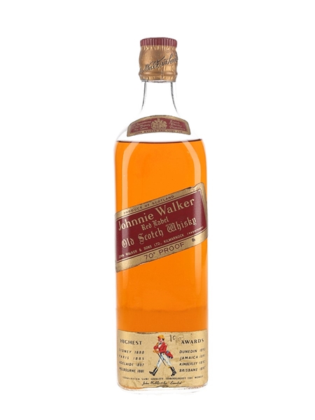 Johnnie Walker Red Label Bottled 1960s 75.7cl / 40%