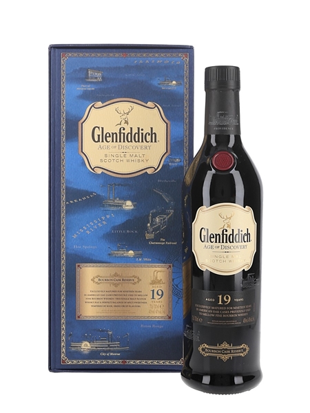 Glenfiddich 19 Year Old Age of Discovery Bourbon Cask Reserve 70cl / 40%