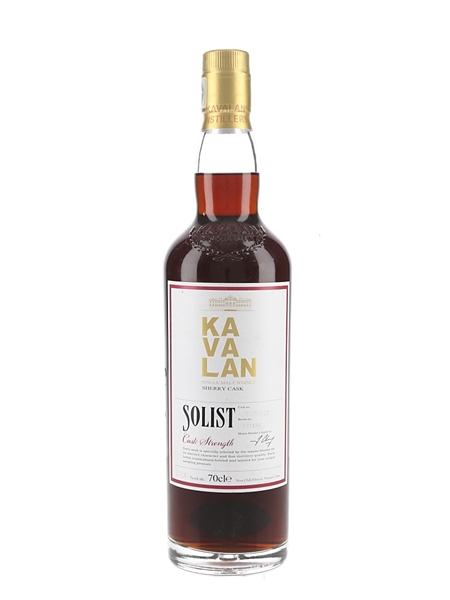 Kavalan Solist 2008 Sherry Cask Bottled 2017 70cl / 59.4%