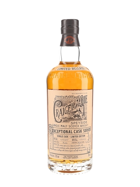 Craigellachie 2008 13 Year Old Exceptional Cask Series Bottled 2022 - Bourbon Cask 70cl / 46%