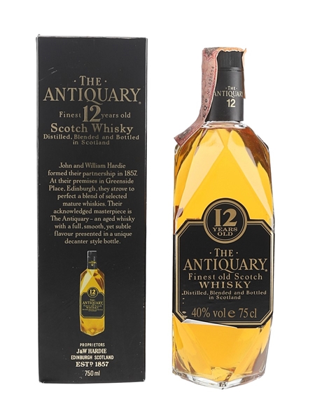 The Antiquary 12 Year Old Scotch Whisky Bottled 1980s 75cl / 40%