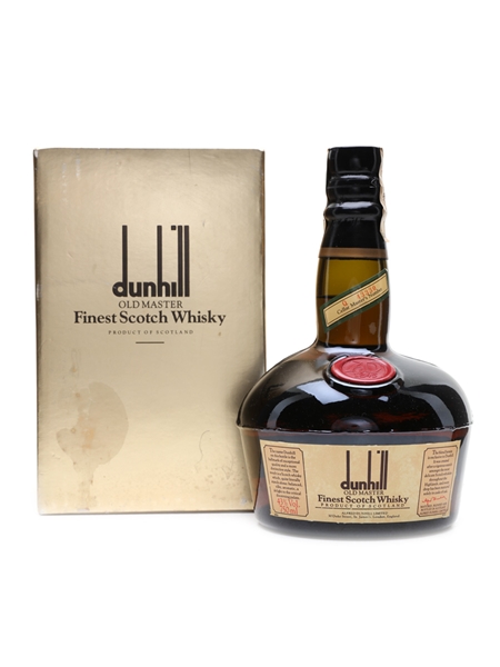 Dunhill Old Master Bottled 1980s 75cl / 43%