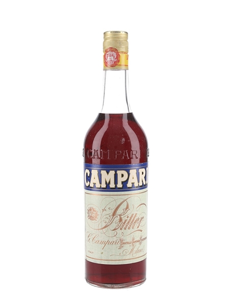 Campari Bitter Bottled 1970s 68cl / 25%