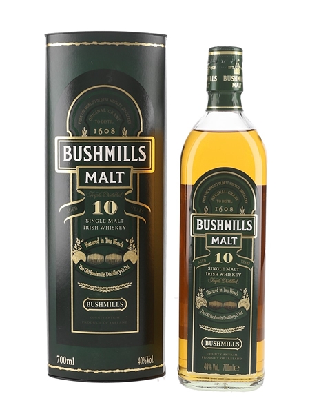Bushmills 10 Year Old  70cl / 40%