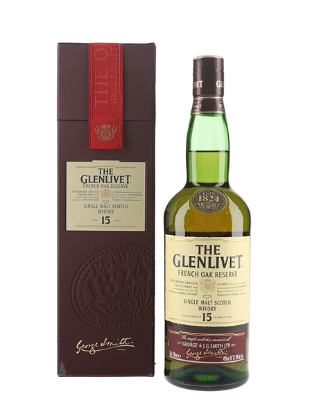 Glenlivet 15 Year Old French Oak Reserve Bottled 2009 70cl / 40%