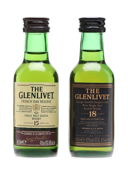 Glenlivet 12 & 18 Year Old  2 x 5cl