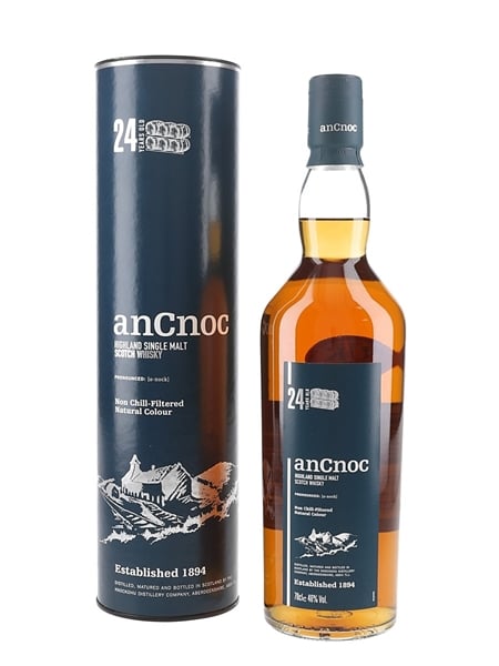 AnCnoc 24 Year Old Knockdhu Distillery Company 70cl / 46%