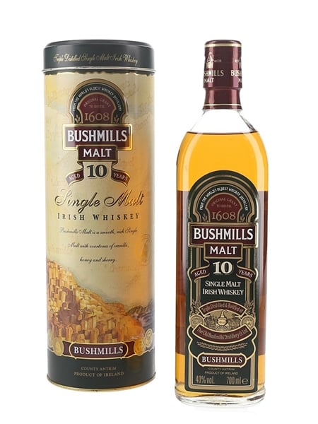 Bushmills 10 Year Old  70cl / 40%