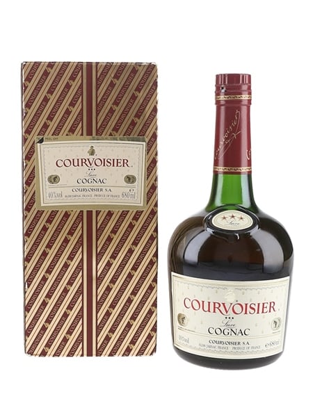 Courvoisier 3 Star Luxe Bottled 1980s 68cl / 40%