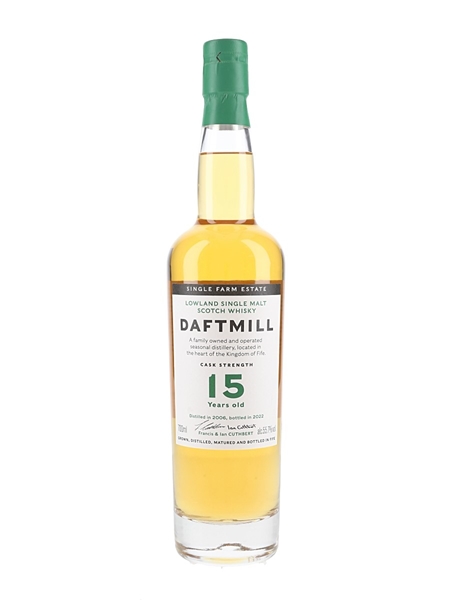 Daftmill 2006 15 Year Old Bottled 2022 - Cask Strength 70cl / 55.7%